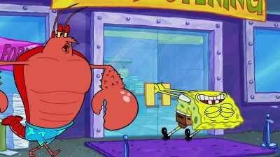 His former rival,
SpongeBob SquarePants. - SpongeBob DocuPants