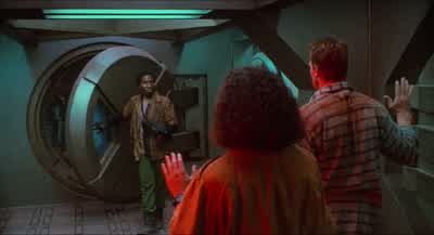 Quaid. Quaid. Forget it, man. His fortunetelling days are over. Start the reactor. Free Mars. - Total Recall