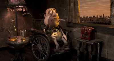 His glass wasn't full
or empty, just a glass. - Memoir of a Snail