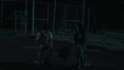 His grandma taught him
how to sew. - The Walking Dead: World Beyond