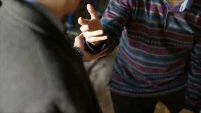  His hand is pristine. - Homicide Hunter: Devil in the Mountains