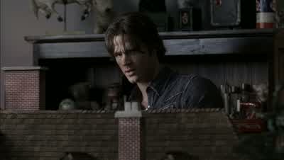 His head got twisted around. - Supernatural