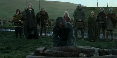 His heart. - The Northman