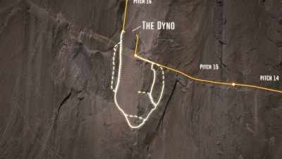 His idea was to
just climb in a giant circle - The Dawn Wall