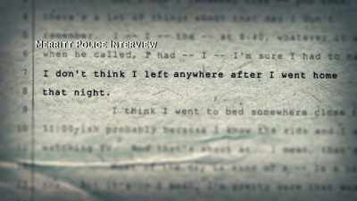 His initial statement, - Two Shallow Graves
