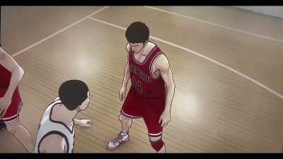 His jump shots rarely go in... - The First Slam Dunk