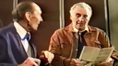 'His last job was to
narrate a documentary - The Life and Deaths of Christopher Lee