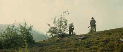 His left shoulder is hit. - The Bear