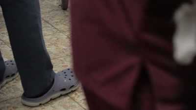 His legs were
completely blown off. - 20 Days in Mariupol