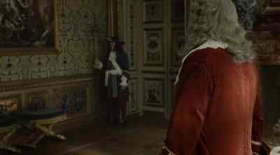   His Majesty will be with you
     shortly, Sir William. - Versailles