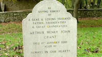 His name is Arthur Henry John Grant - The Buildings That Fought Hitler