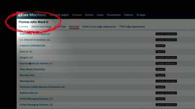 HIS NAME IS LISTED
AS A LAWYER - The Patent Scam