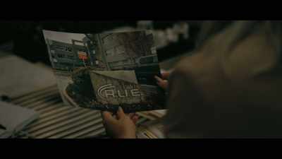 His name was there on the sign, - The Fall of the House of Usher