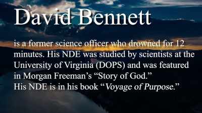 His NDE was studied
by scientists - Hacking the Afterlife