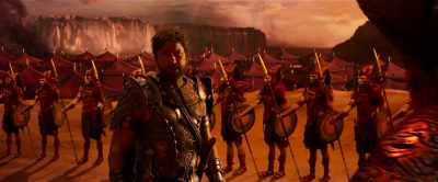 - His only ally is the mortal.
- It's hardly an army, is it? - Gods of Egypt