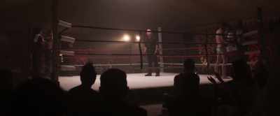 His opponent,
hailing from the United States, - Born a Champion