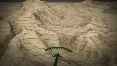 HIS PATH IS DICTATED BY
GEOGRAPHY THROUGH A VALLEY, - The Pacific War in Color