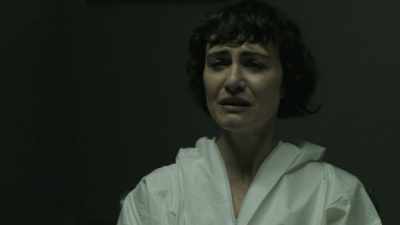 -His people?
-No. (ragged breath) - Trackers