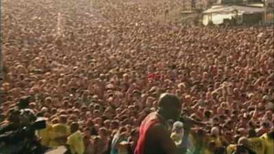 His performance at Woodstock
was unparalleled. - Woodstock 99: Peace Love and Rage
