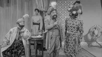 His pistol record - The Three Stooges Go Around the World in a Daze