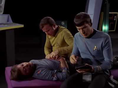 His pulse is almost gone. - Star Trek