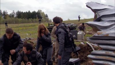 His pulse is stable but I need
to get him back to Atlantis. - Stargate Atlantis
