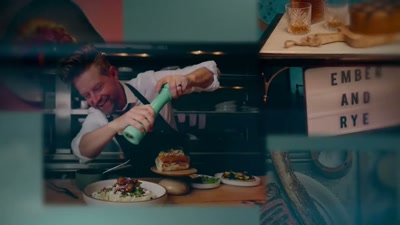 His restaurants celebrate
classic American fare - Cook at all Costs