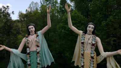 His rule was over. - Krishnas: Gurus. Karma. Murder.