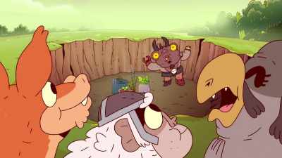 His screams are even more
horrific than I remember. - ThunderCats Roar