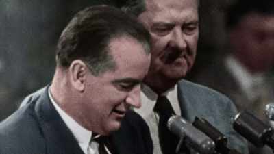 HIS SENSATIONAL
BUT OFTEN BASELESS CHARGES - America in Color