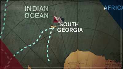 His team will sail
from England to Antarctica, - Tales From The Explorers Club
