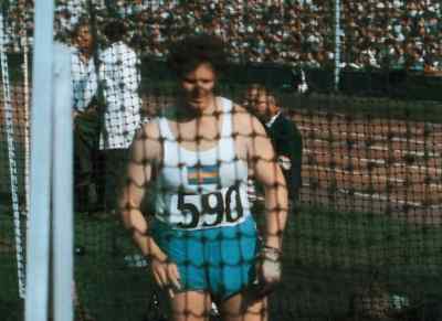 His throw: 173 feet, ten inches. - XIVth Olympiad: The Glory of Sport