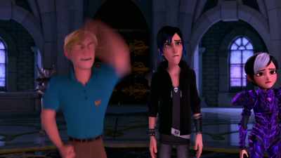 -Hisirdoux, rejoin Merlin.
-[grunting] - Wizards: Tales of Arcadia