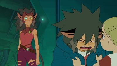 -[hisses]
-Catra, it's okay. It's just me. - She-Ra and the Princesses of Power