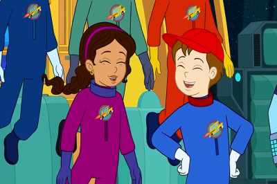 -[hisses]
-[satellite beeping] - The Magic School Bus Rides Again