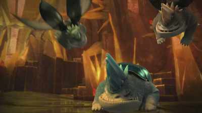 [hissing, growling] - Dragons: The Nine Realms