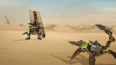 [hissing] - Lego Bionicle: The Journey to One