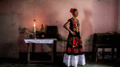Historically, Muxes adopted
traditionally female roles - Eva Longoria: Searching for Mexico
