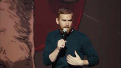 Hit him all over
the body, shoulder, bacne. - Andrew Santino: Home Field Advantage
