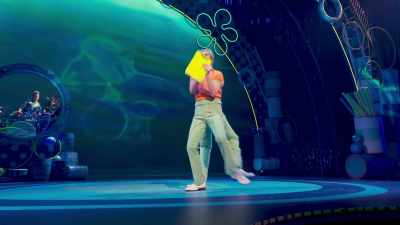 Hit it!
♪ Oh, look out, world... - The SpongeBob Musical: Live on Stage!