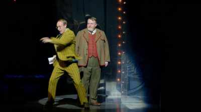 Hit it, Professor!
(MUSIC STARTS) - Funny Girl