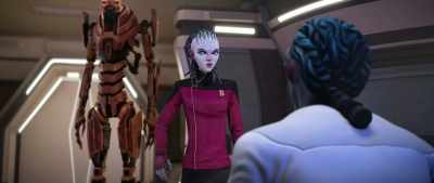 Hitched a ride with the only person - Star Trek: Prodigy