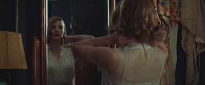 "Hitler ist kaputt!"
I heard your son say it. - The Zookeeper's Wife