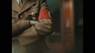 Hitler is stuck between the
president and his friend. - Rise of the Nazis