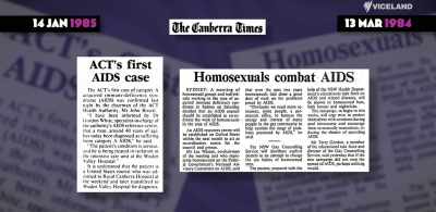 HIV AIDS was emerging as
a largely unknown disease - The Back Side of Television