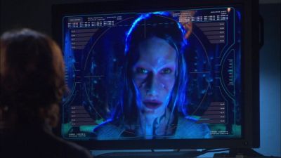 Hive queen:
Our delegation was searched. - Stargate Atlantis