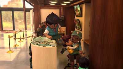 Hiya, Junior Rangers.
Watch out for the camera. - Spirit Rangers