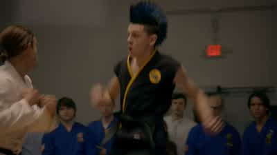 Hiyah! -Stop! - Yeah! - Cobra Kai