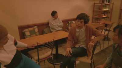- Hm, we ended up talking money.
- Yeah. - Beyond the Infinite Two Minutes
