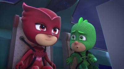 Hm. No more tracks. - PJ Masks